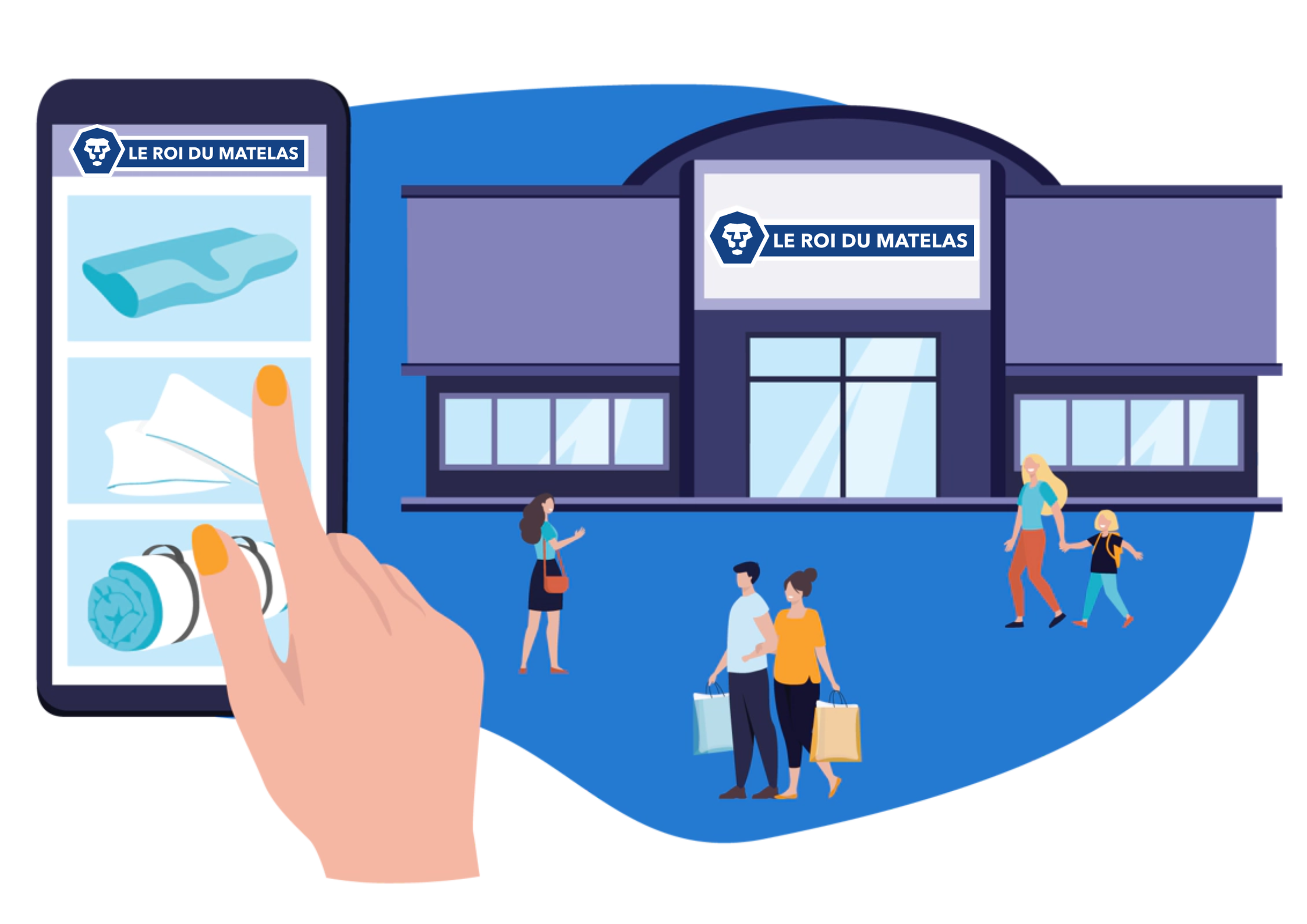 le roi du matelas magasin